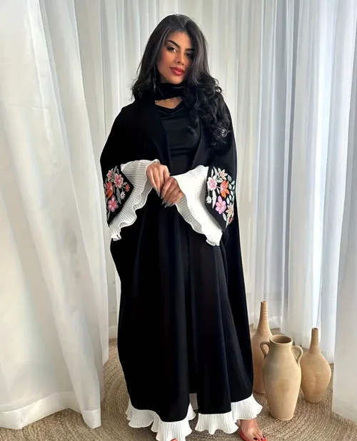 عبای زنانه عربی زیبا مدل YJ4873132