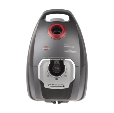 جاروبرقی کیسه‌‎دار پارس خزر مدل Turbo 2500WB، با فیلتر HEPA، وزن 5.4 کیلوگرم، دارای چهار عدد سری مجزا، موتور با قدرت 2400