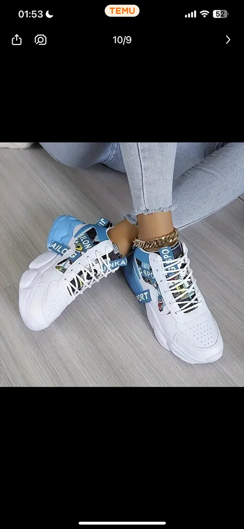 کفش کتانی زنانه مدل AJ217797