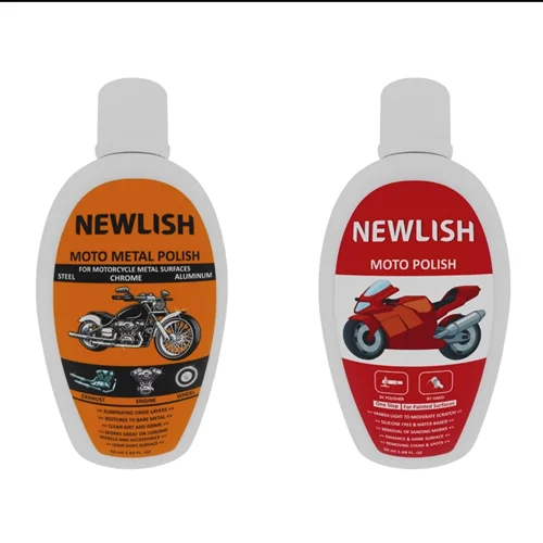 پولیش براق کننده فلز و رنگ موتورسیکلت مدل موتو پولیش حجم 50 میلی لیتر