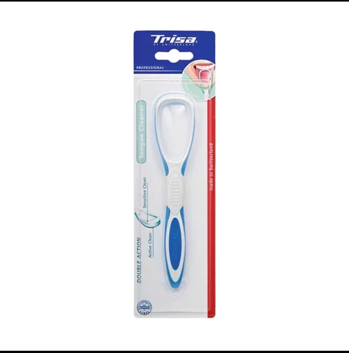مسواک زبان پاک کن تریزا مدل Double action
