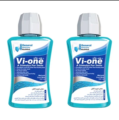 دهان شویه وی وان مدل General Cool Mint حجم 330 میلی لیتر بسته 2 عددی