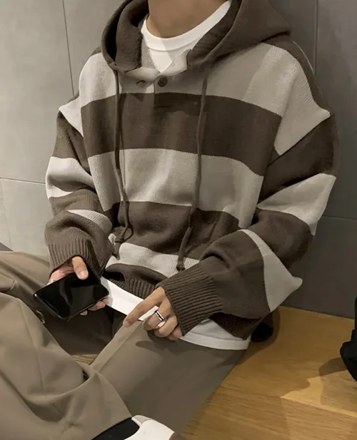 هودی کلاهدار مردانه مدل BK3100927