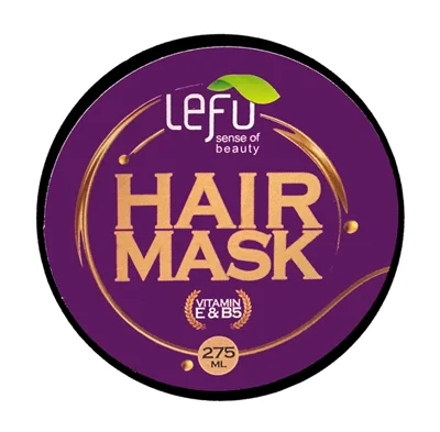 ماسک مو بعد از حمام برند لفو، حجم 275 میلی‌لیتر، سازگار با انواع مو، مدل نرم‌کننده و براق کننده