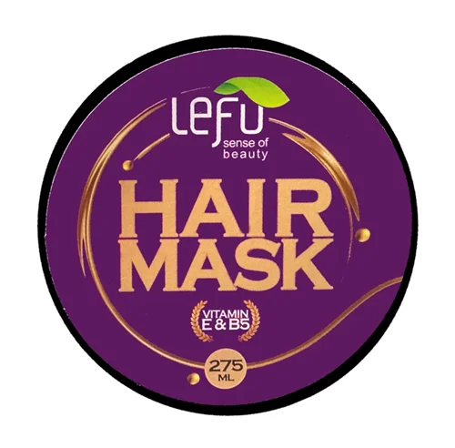 ماسک مو بعد از حمام برند لفو، حجم 275 میلی‌لیتر، سازگار با انواع مو، مدل نرم‌کننده و براق کننده