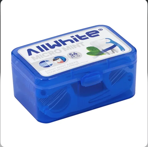 نخ دندان آل وایت مدل MICRO MINT بسته 54 عددی